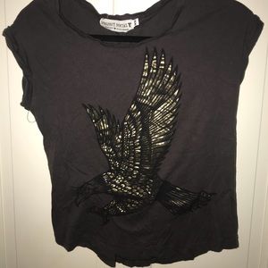 Grey graphic t- shirt